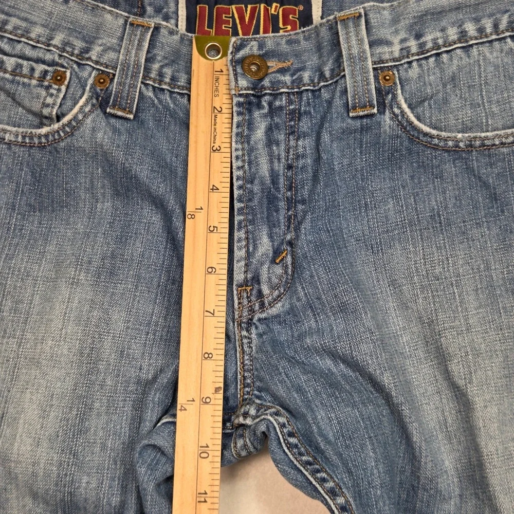 Levi's 527 Jeans Mens 30×30 (Fits 29×27) Blue Low Boot Cut Denim‎